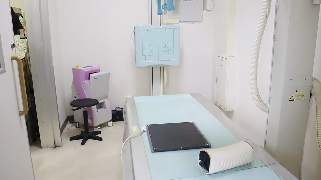 レントゲン室の写真